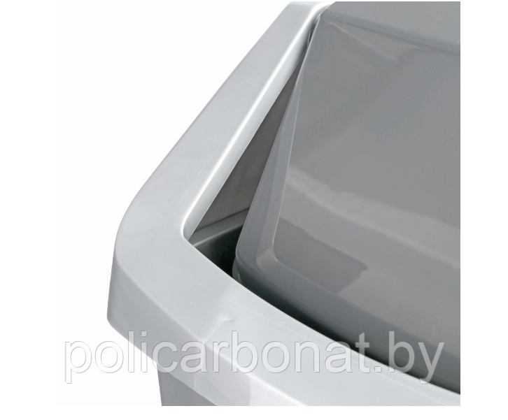 Контейнер для мусора с крышкой Curver Click-it 25L, серый - фото 3 - id-p173812382