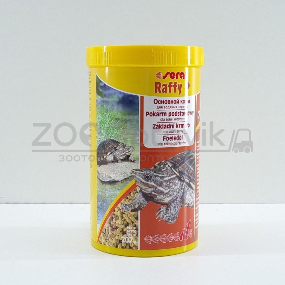 Sera SERA Raffy P  гранулированный корм в виде плавающих палочек,  для всех видов черепах (1000 мл)