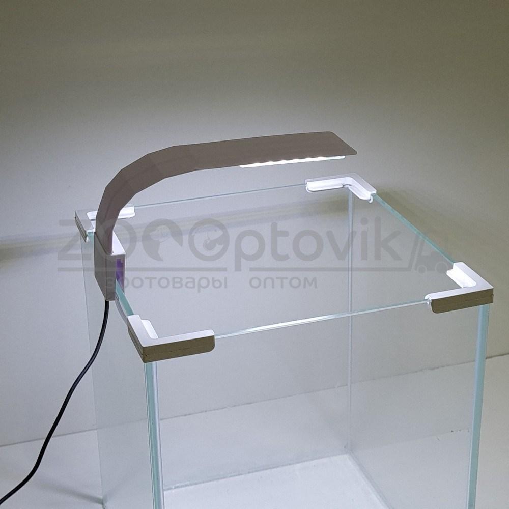 Aleas Аквариумный светодиодный светильник X5 LEDx24, 8W, белый - фото 2 - id-p178529926