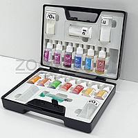 Набор из 10 тестов НИЛПА (pH, gH, kH, NO2, NO3, NH3NH4, PO4, CO2,Fe,Cu)