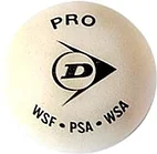 Набор мячей для сквоша DUNLOP White Pro / 627DN700118T