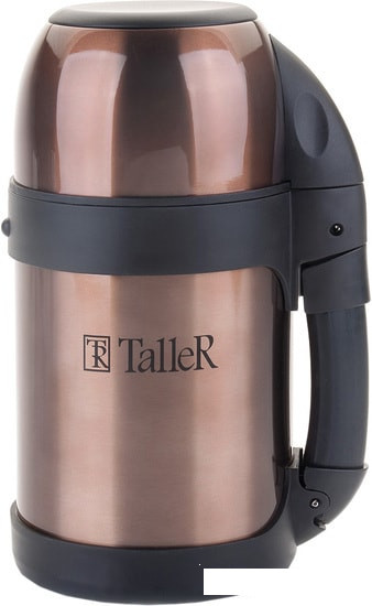 Термос Taller TR-2408 0.8л (коричневый) - фото 1 - id-p178449011