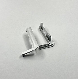 G-line заглушка внешняя "L" ( комплект 2 шт) серебро