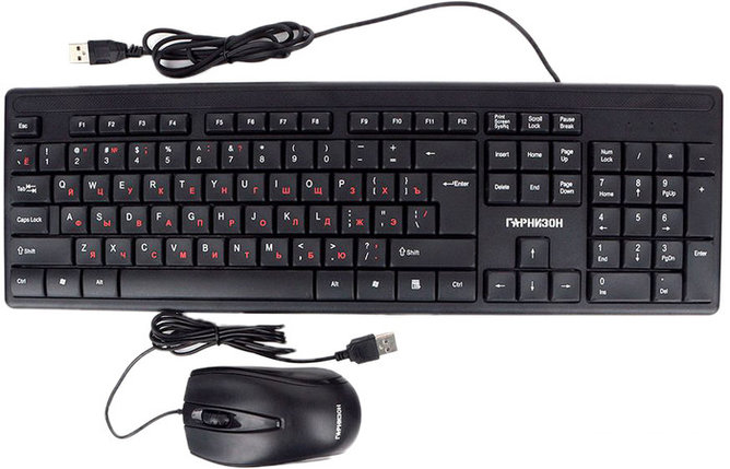 Клавиатура + мышь Гарнизон GKS-126, фото 2