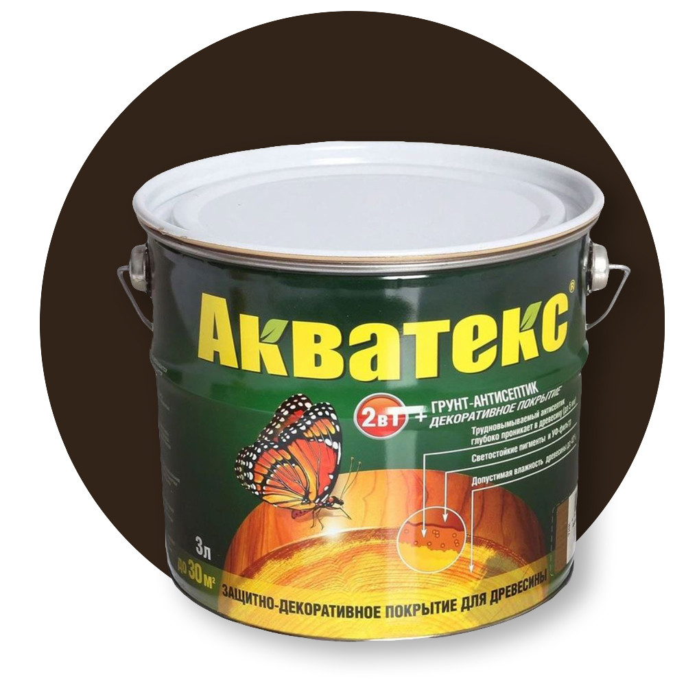 Пропитка для дерева Акватекс, 0.8 л Венге