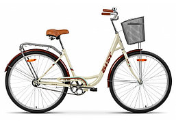 Женский велосипед для города и туризма Aist 28-245 (бежевый)