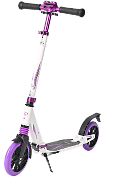 Двухколесный самокат Tech Team City scooter розовый