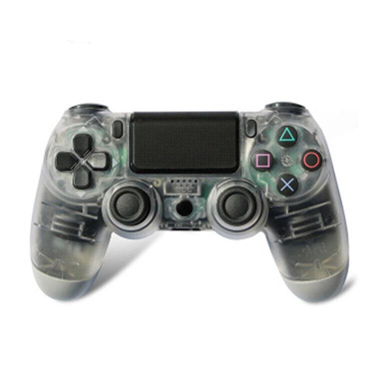 Геймпад PS4 беспроводной DualShock 4 Прозрачный - фото 1 - id-p178552436