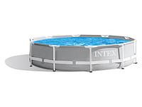 Каркасный бассейн Prism Frame, круглый, 305х76 см + фильтр-насос 220 В, INTEX (для детей старше 6 лет) 26702NР Каркасный бассейн Prism Frame, круглый, 305х76 см + фильтр-насос 220 В, INTEX (для детей старше 6 лет)