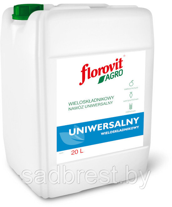 Удобрение Флоровит Florovit Универсальный жидкое, 20 кг канистра - фото 1 - id-p178562872