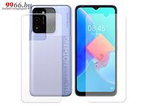 Гидрогелевая пленка LuxCase для Tecno Spark Go 2022 0.14mm Front and Back Transparent 90449