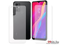 Гидрогелевая пленка LuxCase для TCL 30E 0.14mm Matte Front and Back 90575