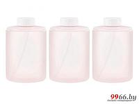 Комплект сменных блоков Xiaomi для дозатора Mijia Automatic Foam Soap Dispenser Pink 3шт