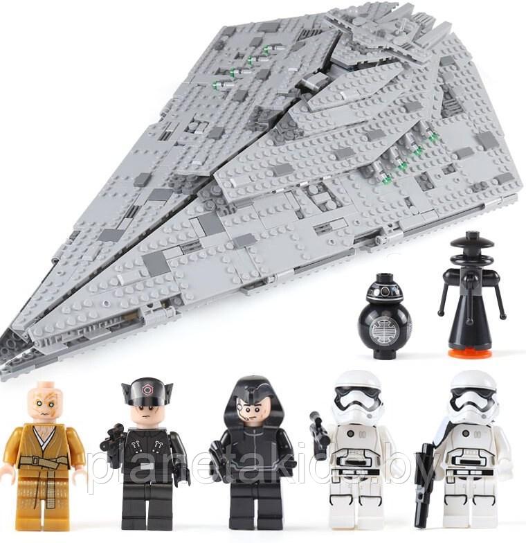 Конструктор Lari Звёздный разрушитель первого ордена,10901, аналог LEGO Star Wars Лего Звездные воины, 1457 д. - фото 3 - id-p178565914