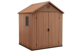 Хозблок пластиковый Darwin shed 6x8 indoor, коричневый