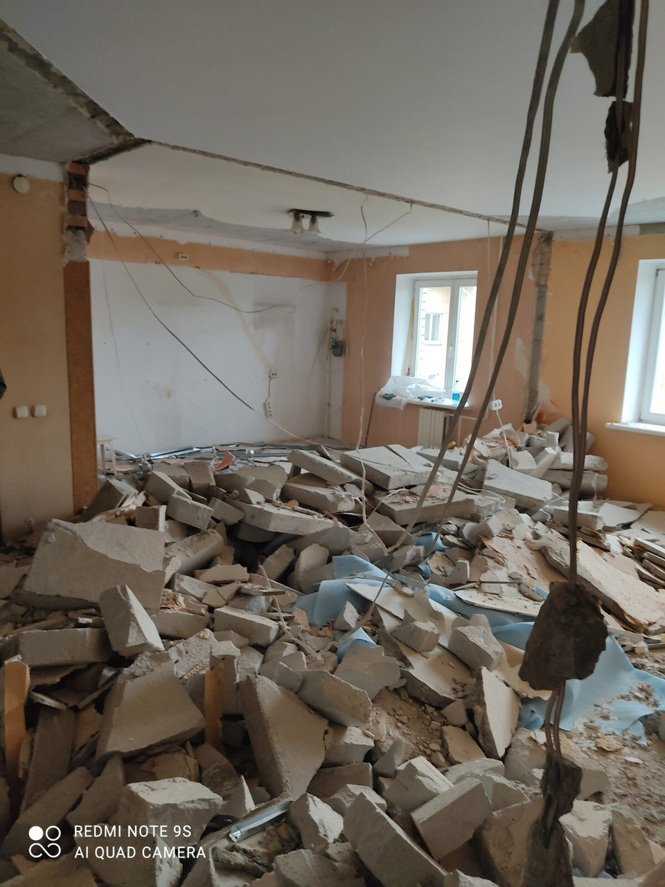 Демонтаж перегородок из блоков Минск