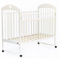 Кроватка Bambini Comfort (Бамбини Комфорт) колесо-качалка арт.18 слоновая кость