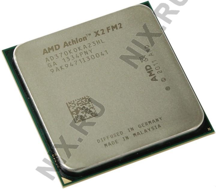 CPU AMD Athlon X2 370K (AD370KO) 4.0 GHz/2core/ 1 Mb/65W/5 GT/s Socket FM2
