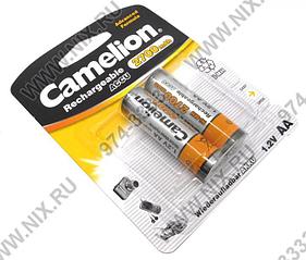 Аккумулятор Camelion NH-AA2700BP2 (1.2V,2700mAh) NiMH, Size "AA" уп. 2 шт