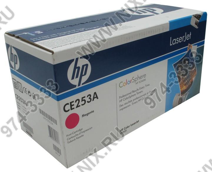 Картридж HP CE253A (№504A) Magenta для HP LJ CP3525, CM3530