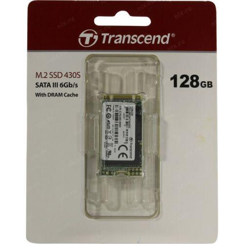 SSD 128 Gb M.2 2242 B&M 6Gb/s Transcend 430S TS128GMTS430S 3D TLC
