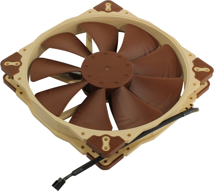 Noctua NF-A20 FLX (3пин, 200x200x30мм, 18.1дБ, 800 об/мин)