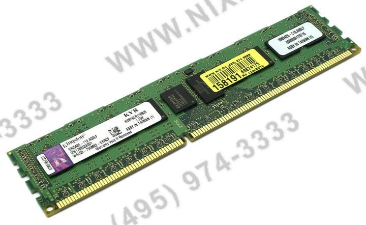Kingston ValueRAM KVR16LR11D8/8 DDR3 RDIMM 8Gb PC3-12800 ECC Registered with Parity, Low Voltage CL11