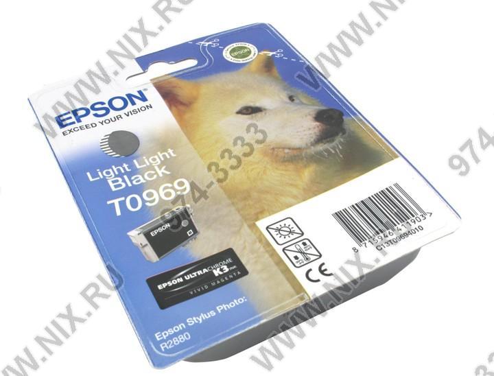 Картридж T0969 Light Light Black для EPS R2880