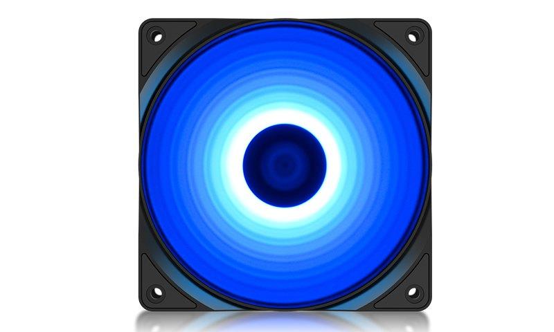 Deepcool DP-FLED-RF120-BL RF120 (3пин, Blue LED, 120x120x25мм, 21.9дБ,1300об/мин)