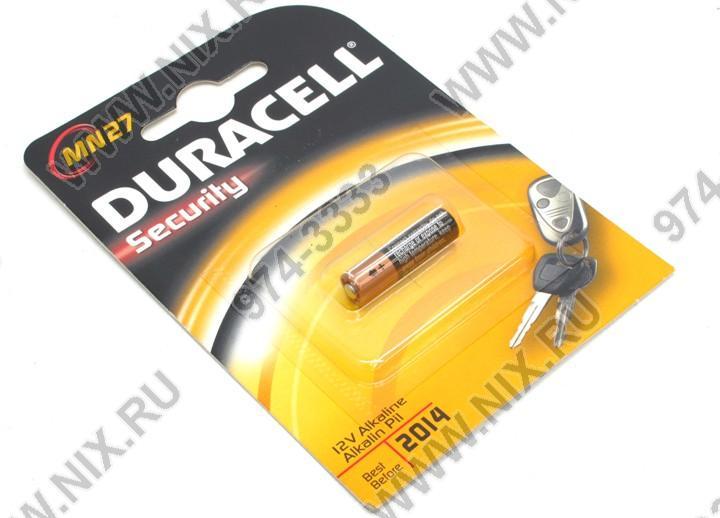 Duracell MN27 12V, щелочной (alkaline)