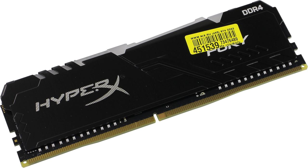 Kingston HyperX Fury HX437C19FB3A/8 DDR4 DIMM 8Gb PC4-29800 CL19
