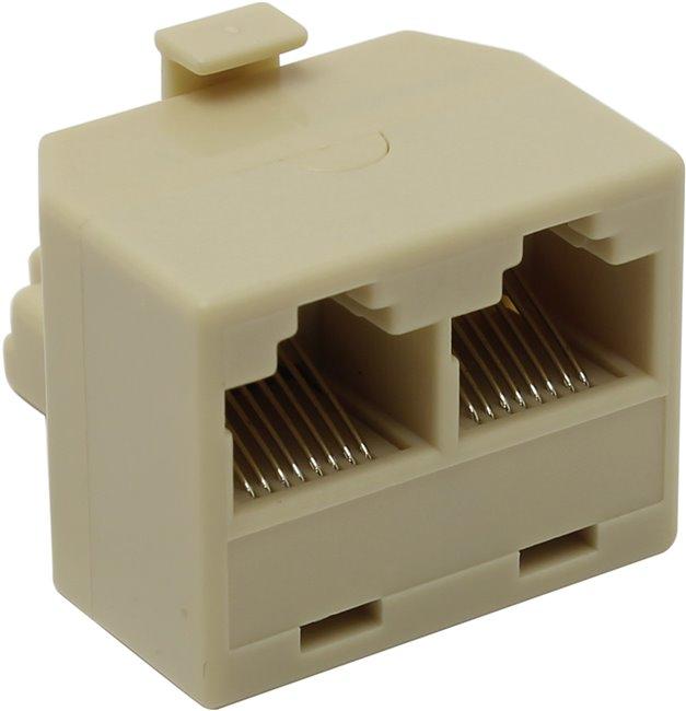 5bites LY-US024 Модуль RJ-45M – 2xRJ-45F, кат. 5e