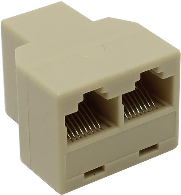 5bites LY-US027 Модуль RJ-45F – 2xRJ-45F, кат. 5e
