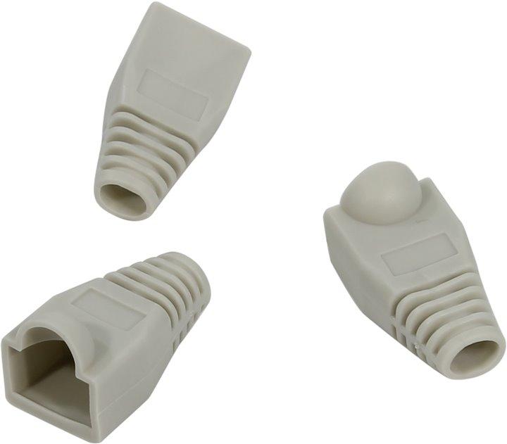 Exegate EX205296RUS Колпачок изолирующий для коннектора RJ-45 (упаковка - 100 шт, серый)