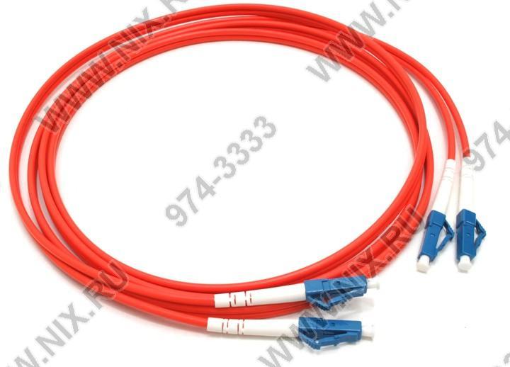 Patch cord ВО, LC-LC, Duplex, MM 50/125 2м