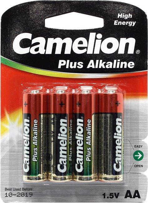 Camelion LR6-4-SP4, Size "AA", 1.5V, щелочной (alkaline) уп. 4 шт