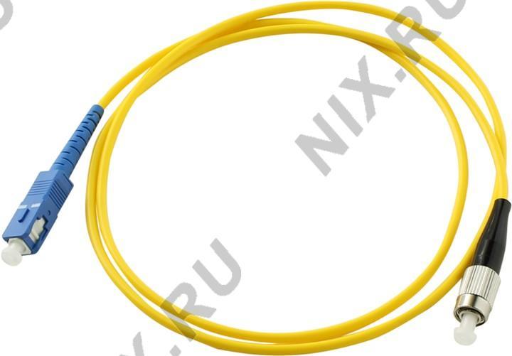 Patch cord ВО, SC-FC, Simplex, SM 9/125 1м