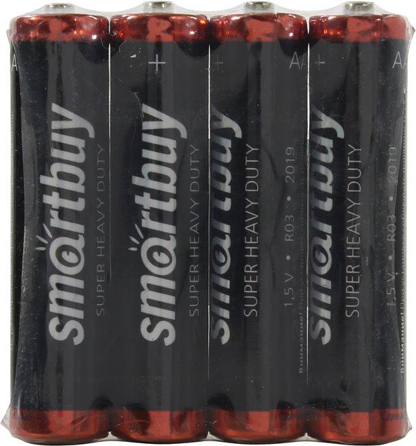 Smartbuy SBBZ-3A04S, Size"AAA", 1.5V, солевый уп. 4 шт