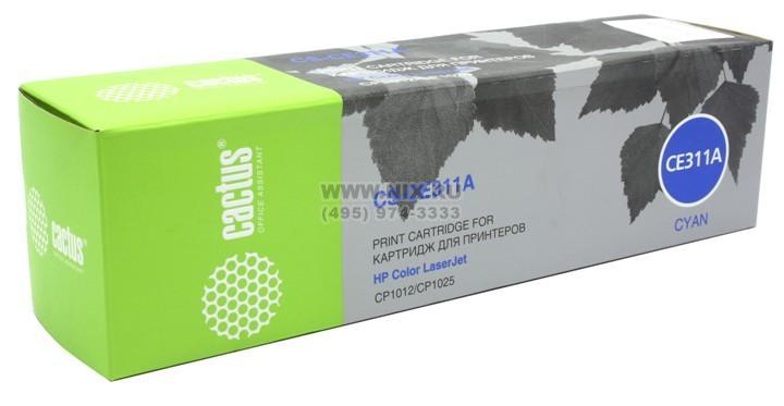 Картридж Cactus CS-CE313A Magenta для HP Color LJ CP1012/CP1025