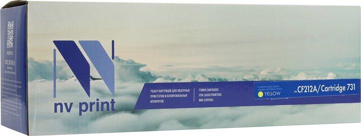 Картридж NV-Print CF212A/Cartridge731 Yellow для HP LJ Pro M251/276, Canon LBP7100Cn/7110Cw