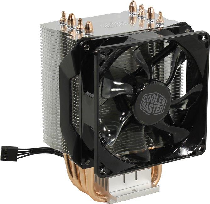 Cooler Master RR-H412-20PK-R2 Hyper H412R (4пин,775/1155/1366/2066/2011v3/AM4-FM2, 29.4дБ, 600-2000об/мин)