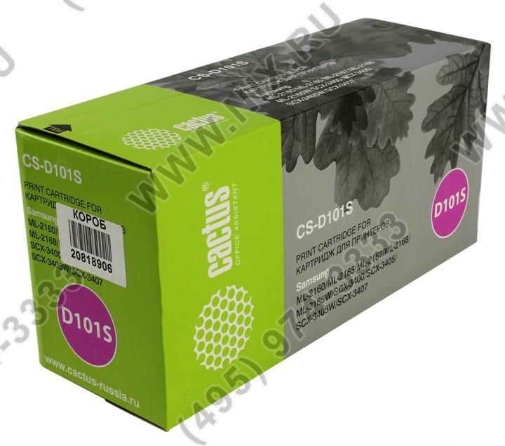 Картридж Cactus CS-D101S(S) для Samsung ML-2160/2165/2167/2168, SCX-3400/3405/3407