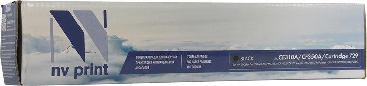 Картридж NV-Print CE310A/CF350A/Cartridge 729 Black для HP M175nw/M176n/CP1025/LBP7010C/LBP7018C