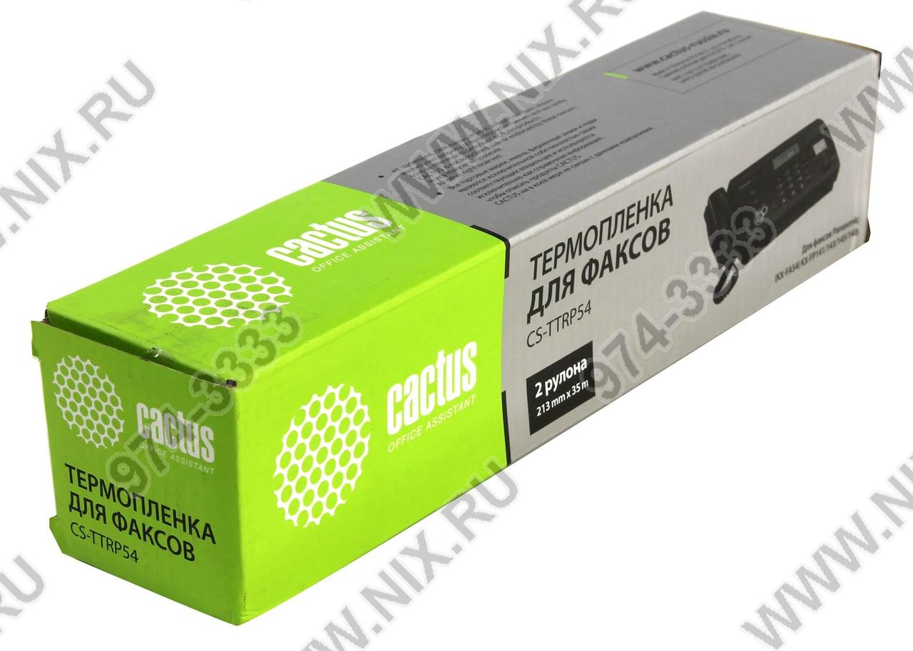 Cactus CS-TTRP54 плёнка 2x35м rolls для Panasonic KX-FP141/143/145/148