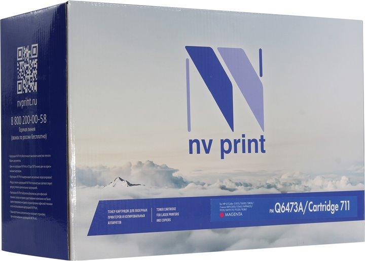 Картридж NV-Print Q6473A/Cartridge 711 Magenta для HP COLOR LJ 3505/3600/3800, Canon