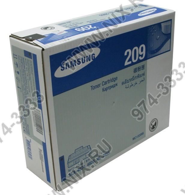Тонер-картридж Samsung MLT-D209S для Samsung ML-2855, SCX-4824, 4828 серий