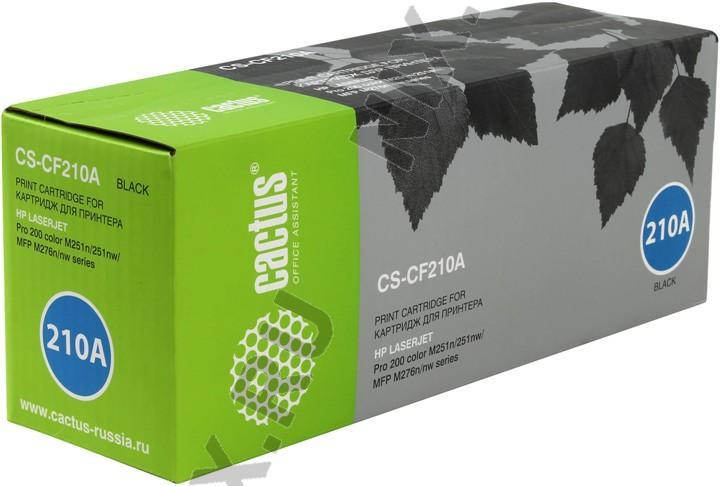 Картридж Cactus CS-CF210A Black для HP LJ Pro 200 M251/M276n