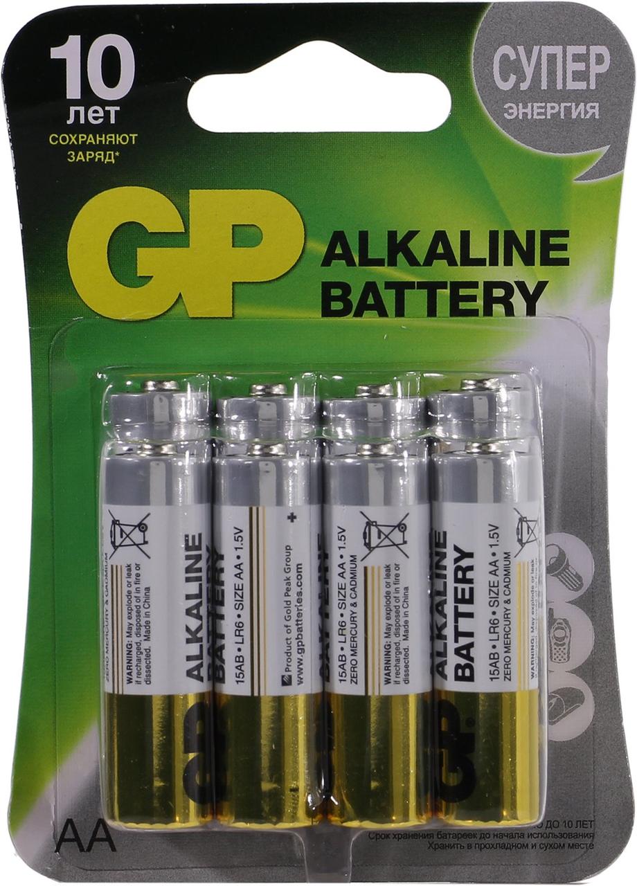 GP 15AE-2CR8 (LR6) Size AA, щелочной (alkaline) уп . 8шт