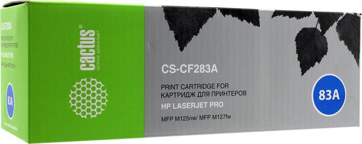 Картридж Cactus CS-CF283A для HP LJ Pro MFP M125nw/127fw