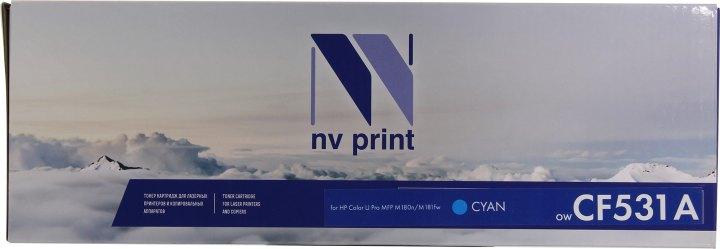 Картридж NV-Print CF531A Cyan для HP LJ Pro M180/M181
